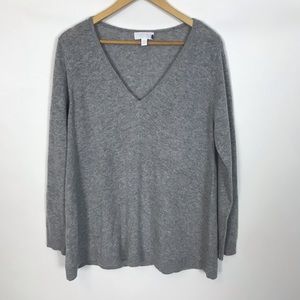 The White Company Gray Cashmere Sweater 12